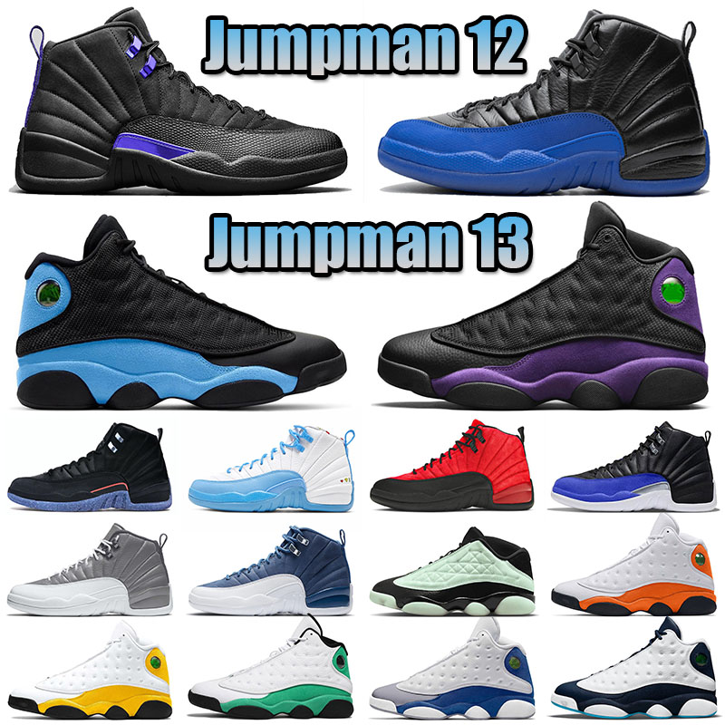 

12 Designer Sports 13 Basketballs Shoes Mens Womens Black Taxi Jumpman XII Flu Game Hyper Royal 12s Low Easter Bowl 13s XIII Barons, B1 36-47 flint 2020