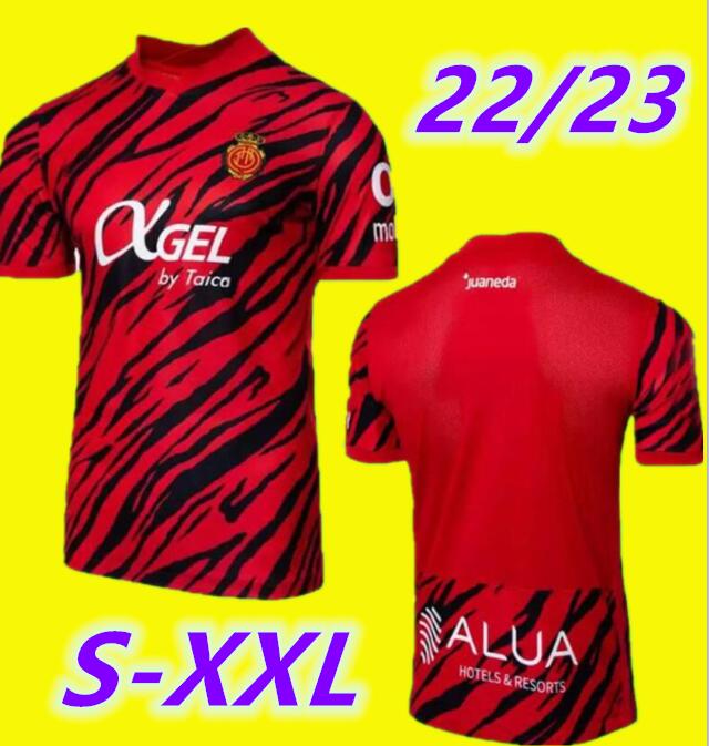 

22 23 RCD Mallorca soccer jersey home ABDON BABA 2022 2023 camiseta de futbol SANCHEZ MURILLO Lago Jonior MERVEIL CUFRE RAILLO Valjent BABA, 2223