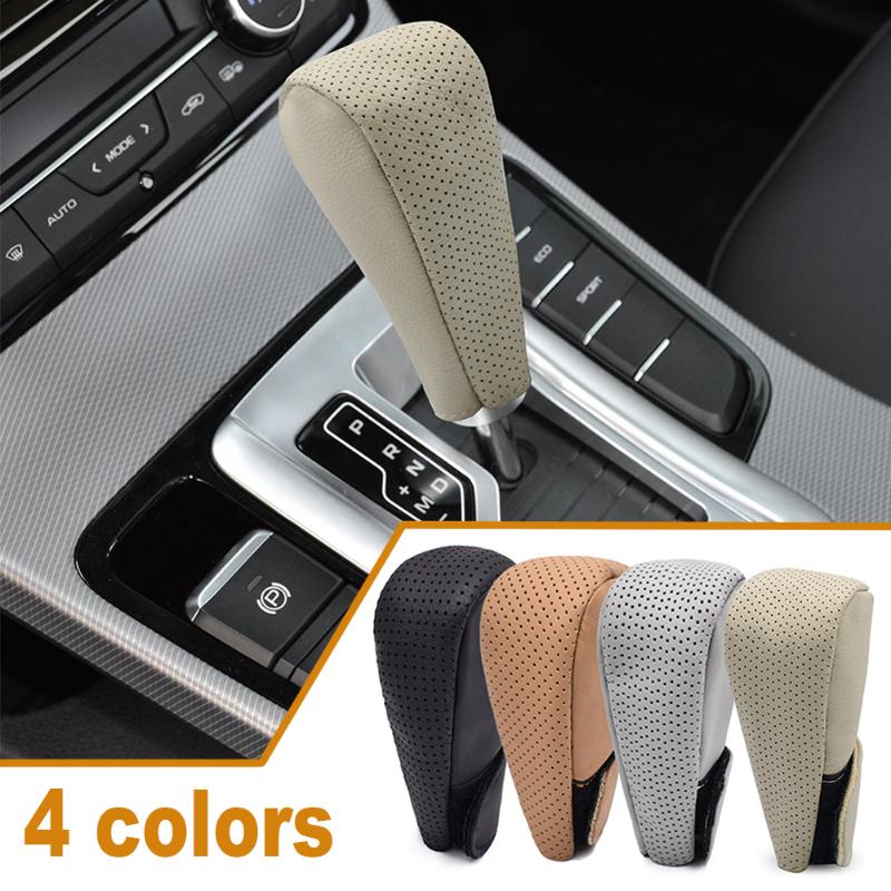 

Other Interior Accessories Anti-Slip Car Gear Shift Knob Cover Hand Brake Case Automatic Transmission Handle Shifter Level Change Stick Prot