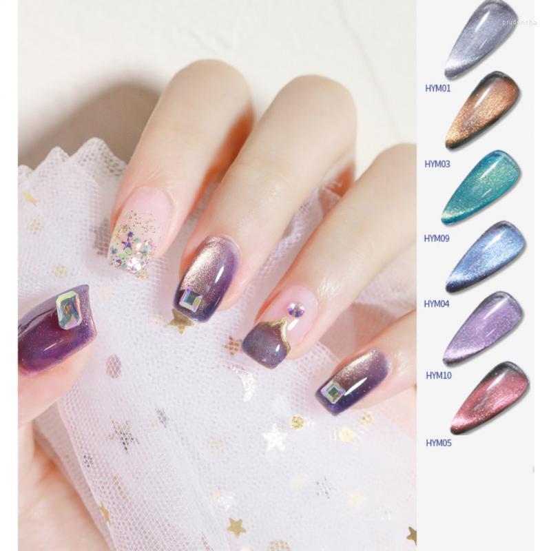 

Nail Gel KASI Polish Cat Eye Semi Permanent Varnish UV Art 15ML Glitter Effect Off For Nails TSLM1 Prud22, 05