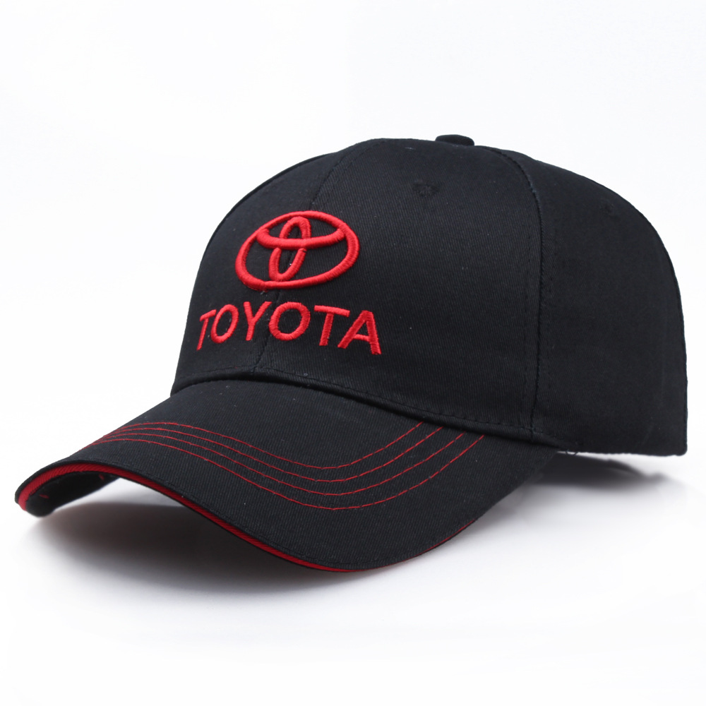 

Racing Baseball Cap Toyota Car logo MOTO GP F1 Style Cap Sports Sun Hat Adjustable Casual Trucket Hat, Rosso