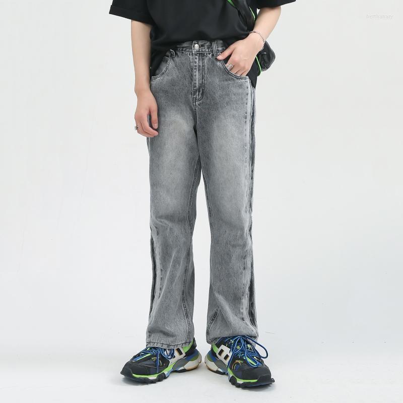 

Men' Jeans Men' Vintage Straight Casual Y2k Pants Hip Hop Men Clothing Brand Aesthetic ClothingMen' Bert22, M7-bg-k121