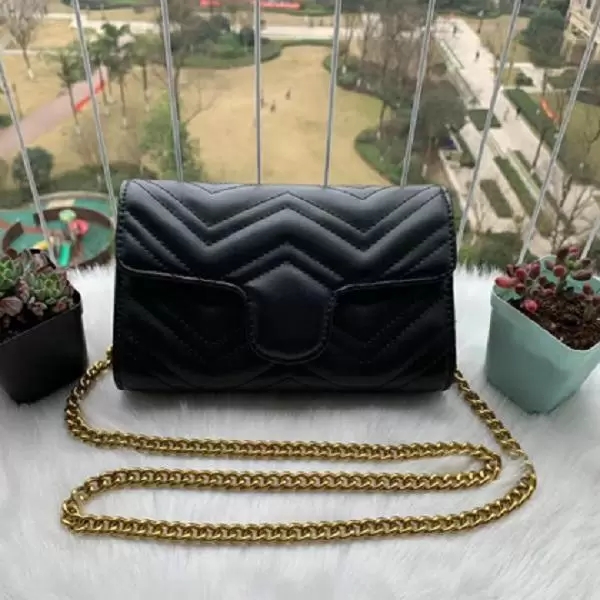 Top qualité Mode Femmes Chaîne Épaule Bandoulière Sacs Lady Purse Messenger Sac Designer Sacs À Main Portefeuilles sac à dos femme sac à main