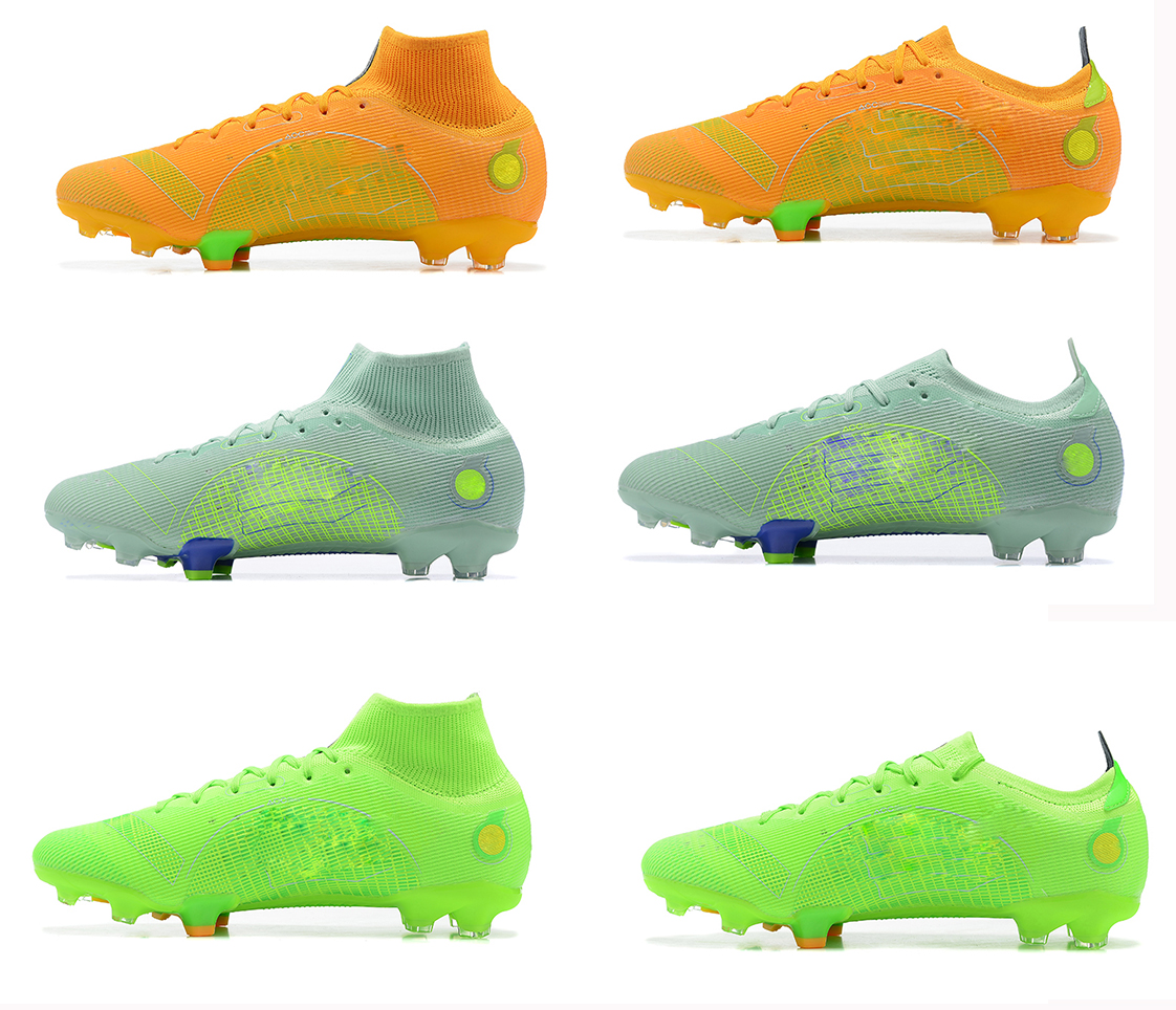 

14 2022 Mercurial Vapor XV Elite FG Soccer Shoes Superfly IX football boots for gym local boot online store yakuda training Sneakers Dropshipping Accepted, Low fg mint green