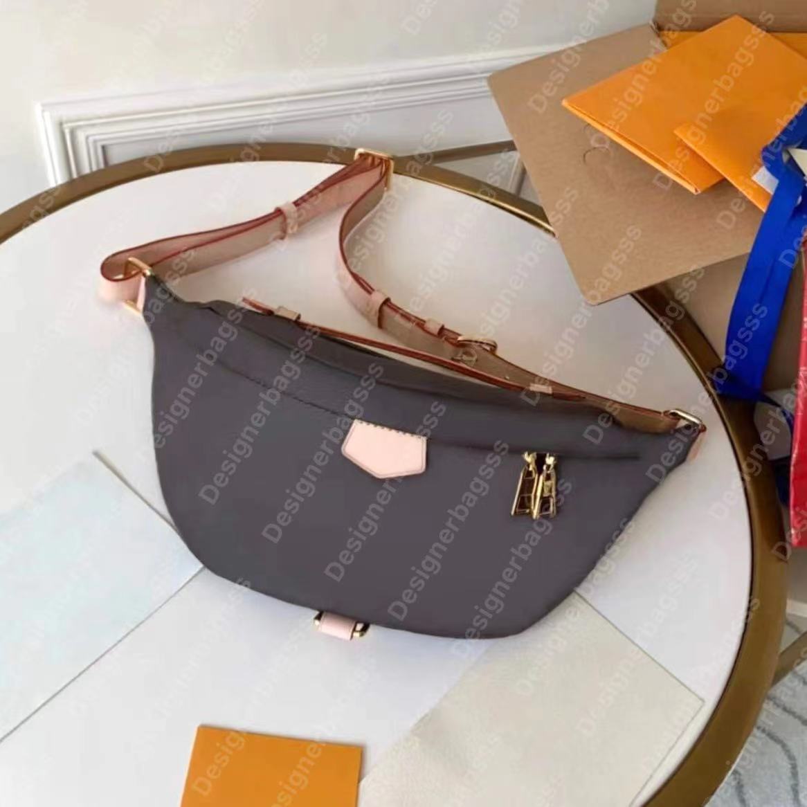 

NEW Designer Waist Bags luxury Bum bag women belt men Fanny pack classic chest Package Cross Body Shoulder Bags Temperament Bumbag girl discovery 43644 satchels, Brown