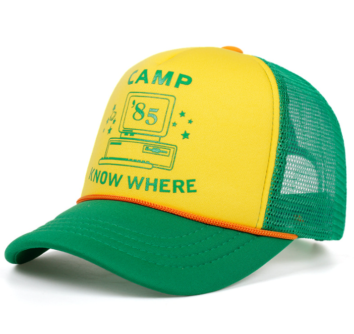 

Cross-Border Mesh Cap Men's Detected Cap Trucker Caps, As pic