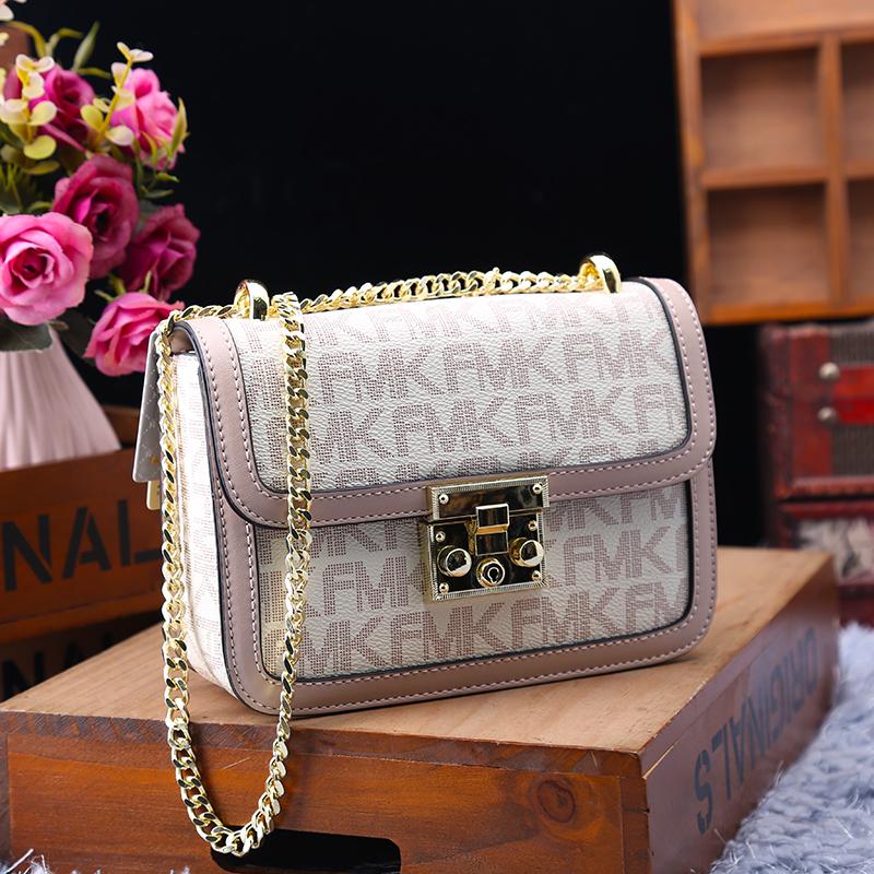 

Evening Bags Flaps For Women 2022 Luxury Designer Brand Fashion Letter Printing Chain Single Shoulder Ladies Famous Purses