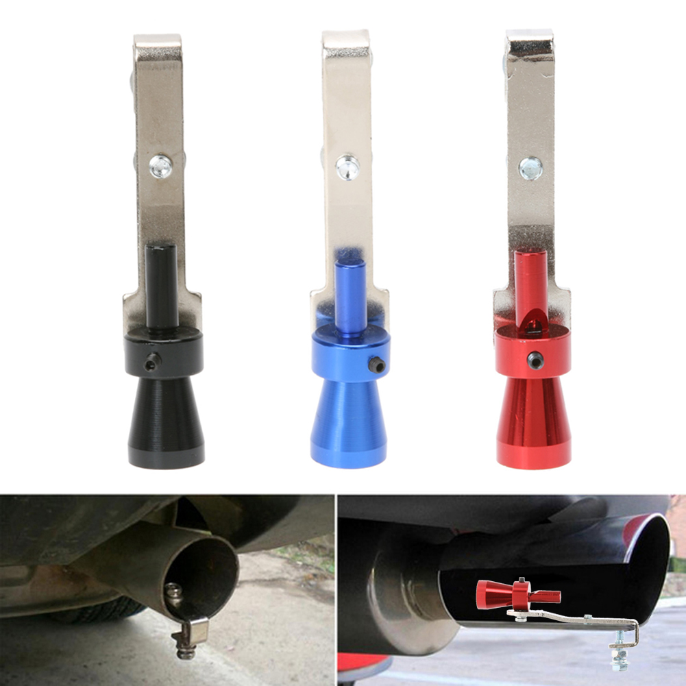 

Size S Universal Turbo Sound Whistle Muffler Exhaust Pipe Whistle Fake Simulator Car Styling Auto Replacement Parts