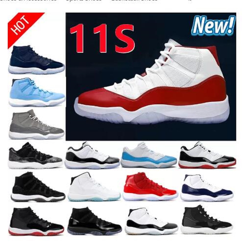 

2022 High XI 11 11s Men Women Basketball Shoes Cherry Pure Violet Cool Grey Bred 25TH Anniversary 72-10 Concord Pantone Gamma Sports Legend Blue Trainers Sneakers, # 25