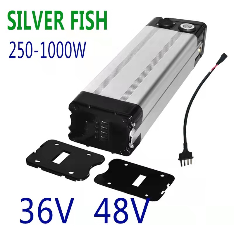 

36v 20ah silver fish battery pack 36 volt lithium ebike batteries pack for Motiv Electric Bikes