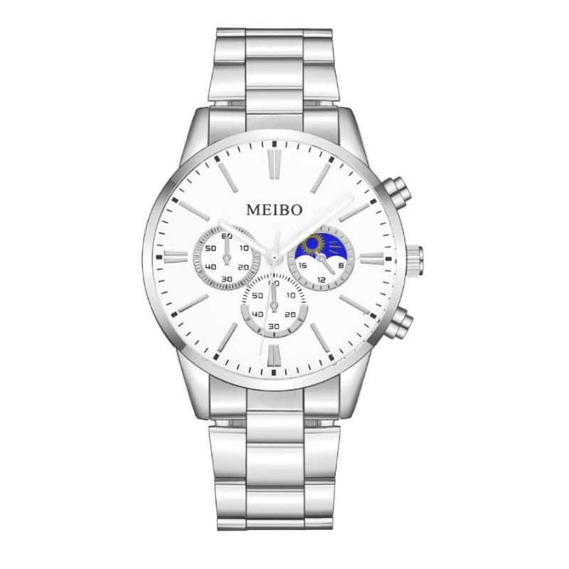 

Wristwatches Famous Men Watches Stainless Steel Casual Watch Business Sports Quartz Relogio Masculino Male Clock