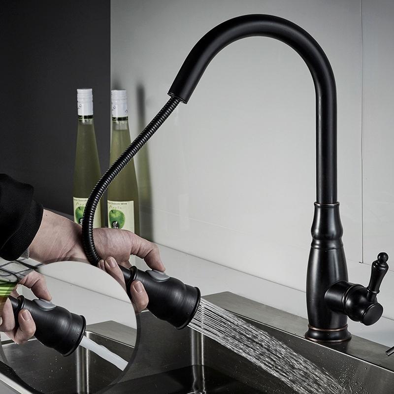 

Kitchen Faucets Faucet, And Cold Water Multi-function Sink, Pull Faucet