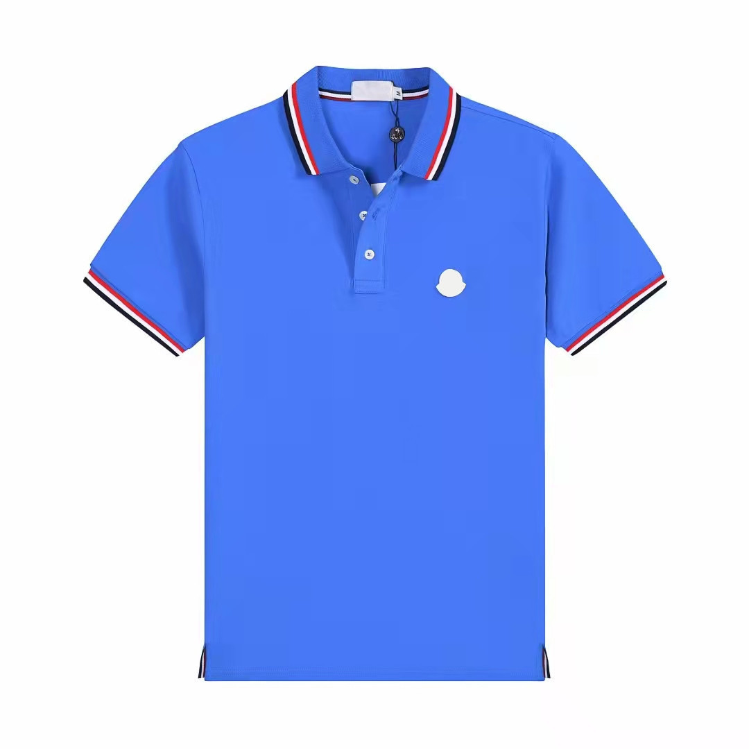 

Designer Polo Shirts Men Luxury 2023 Polos Casual Mens T Shirt Snake Bee Letter Print Embroidery Fashion High Street Man Tee -3XL#09 WA76, Multi