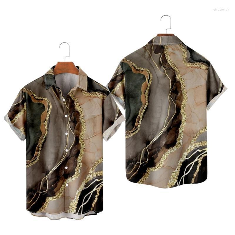 

Men's Casual Shirts Short Sleeve Leotard Mens Floral Hawaiian Button Down Beach Outdoor Slip SlipperMen's Eldd22, Khaki