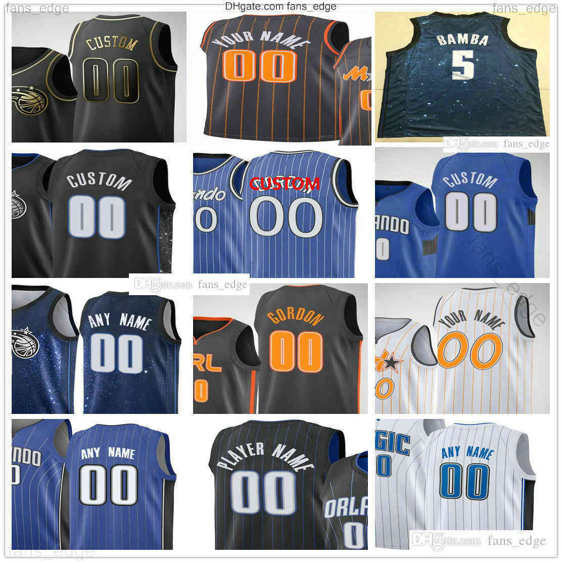 

Custom Printed 4 Jalen Suggs Basketball Jerseys 50 Cole Anthony Wendell 34 Carter Jr. 13 R.J. Hampton Paolo Banchero Caleb Houstan Men Woman Youth Kids Shirt, Black