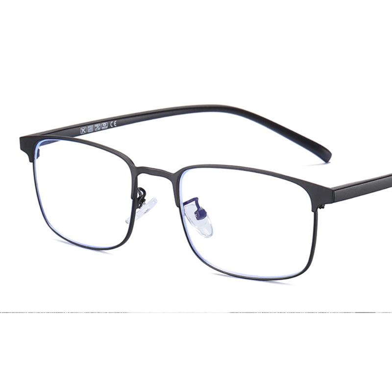 

Sunglasses Titanium Alloy Rectangle Business Lightweight Spectacles Multi-coated Lenses Fashion Reading Glasses 0.75 To 4Sunglasses