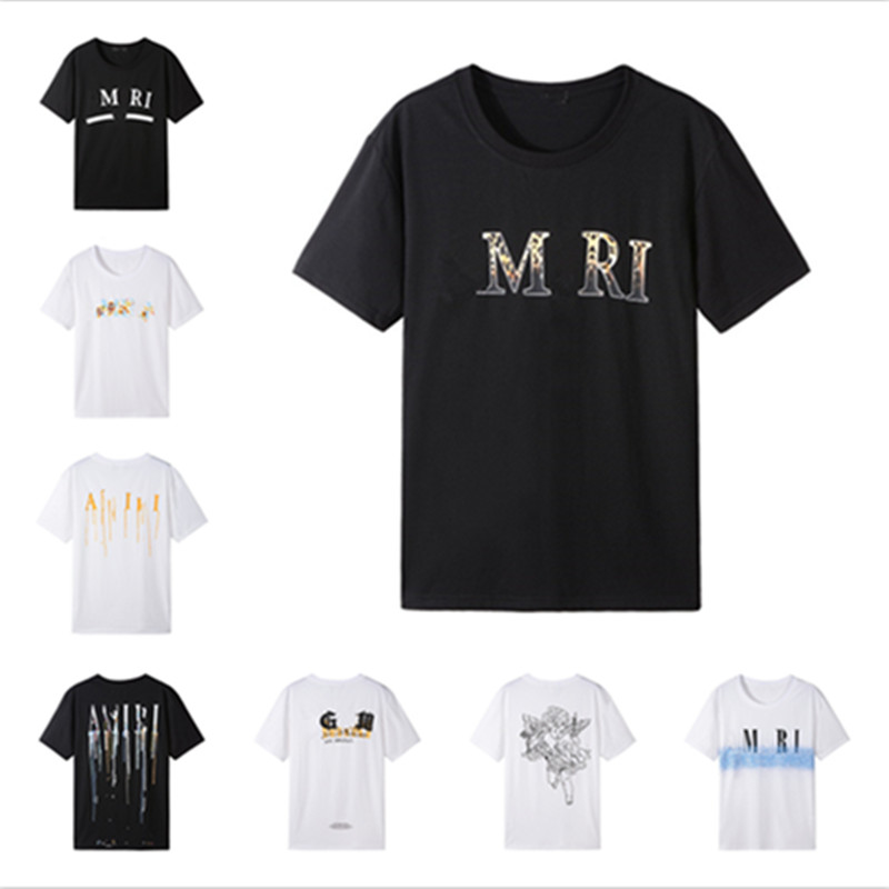 

Amirs Fashion Mens Designer T Shirts Women Hip Hop Tops Short Sleeves High Quality Printing Men Stylist Tees 2022 Top A miri, A013