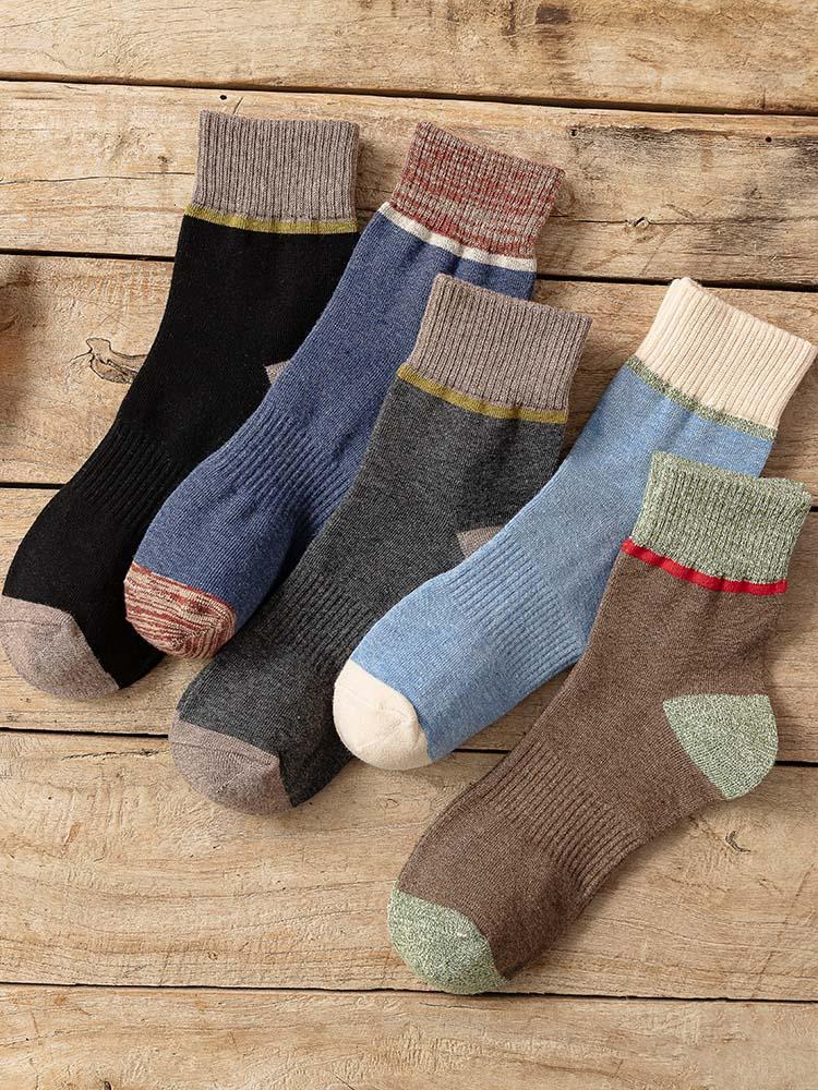 

Men's Socks Spring Combed Cotton Men's Autumn Casual Breathable Active Stripe Sport EUR 38-45Men's, S2