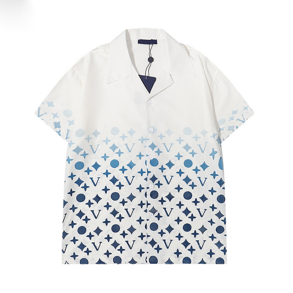 

Mens Flower Tiger Print Shirts Casual Button Short Sleeve Hawaiian Shirt Suits Summer Beach Designer Dress Shirts, Customize