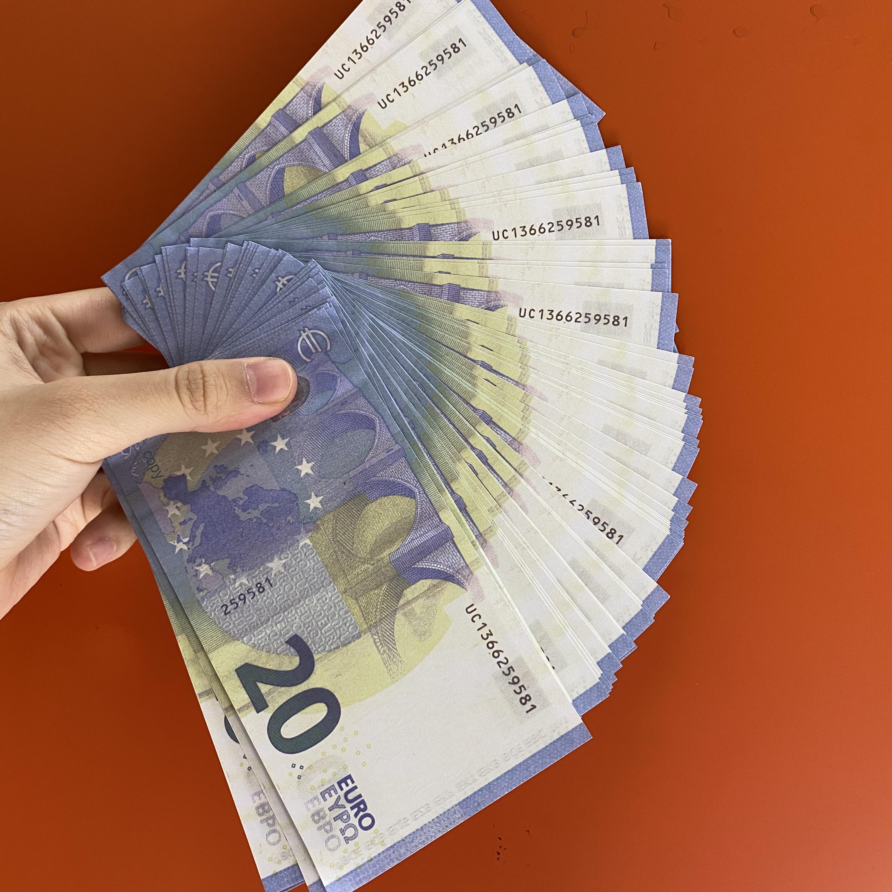 

Kids 100pcs/pack Game Banknote Family Prop Or Money /euro/dollar Paper Us Toy183 Copy Realistic Most Ocsge