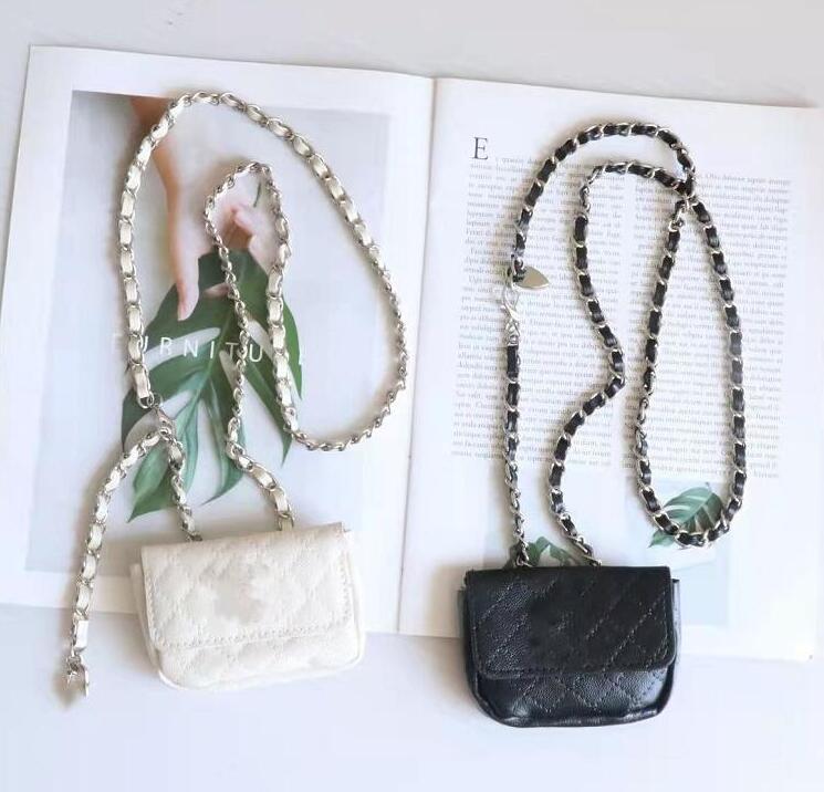

Fashion Classic Lady Mini Waist Bag Designer Rhombus Leather Chain Shoulder Crossbody Chest Purses Card Bag And Wallet Integrated, Customize