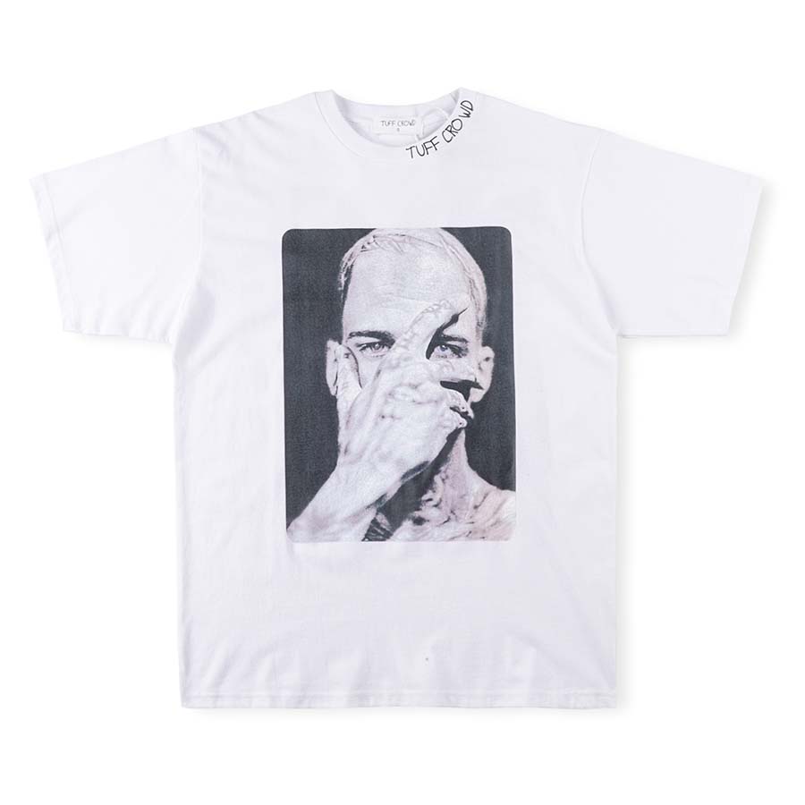 

Streetwear T Shirt Tee Men Women High quality Printed Cotton Short Sleeve T-shirt Tops Tees, White
