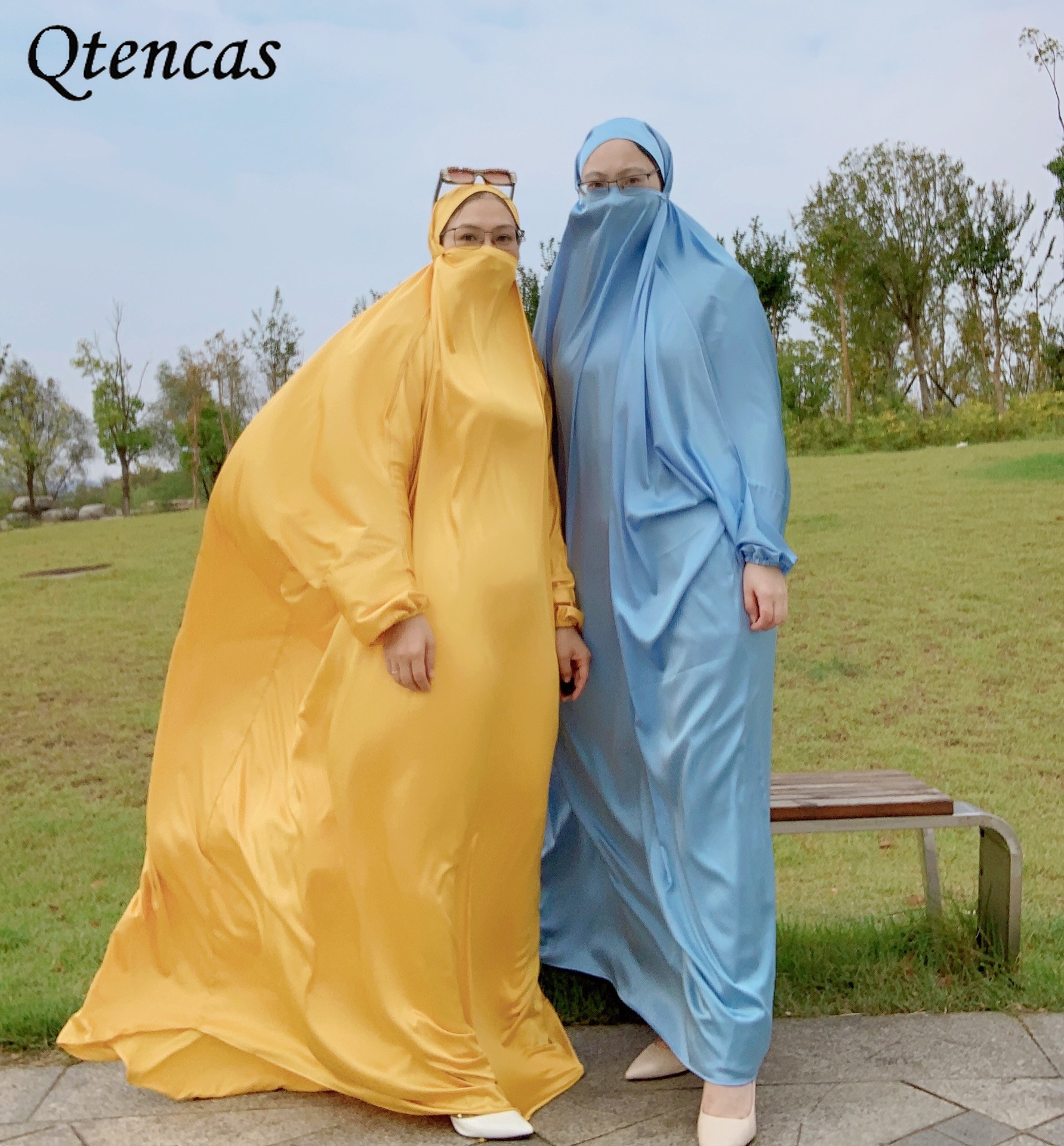 

Eid Muslim Hijab Dress Prayer Garment Abayas for Women Jilbab Hooded Abaya Set Long Khimar Ramadan Islam Clothing Niqab Djellaba