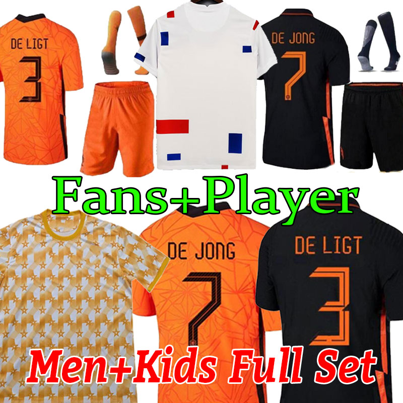 

2021  Hollands soccer jerseys DE JONG Holland DE LIGT STROOTMAN VAN DIJK MEMPHIS jesrey 2022 Adult men + kids kit football shirt player version full sets socks women, Training(s-2xl)