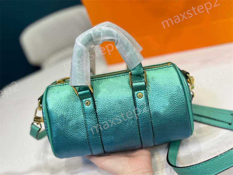

2022SS Womens Mens Designers Luxurys Handbag Nano KEEPAll XS Mini Travel Bag Double Zipped Gradient Monograms Embossed Cross Body Show Bag