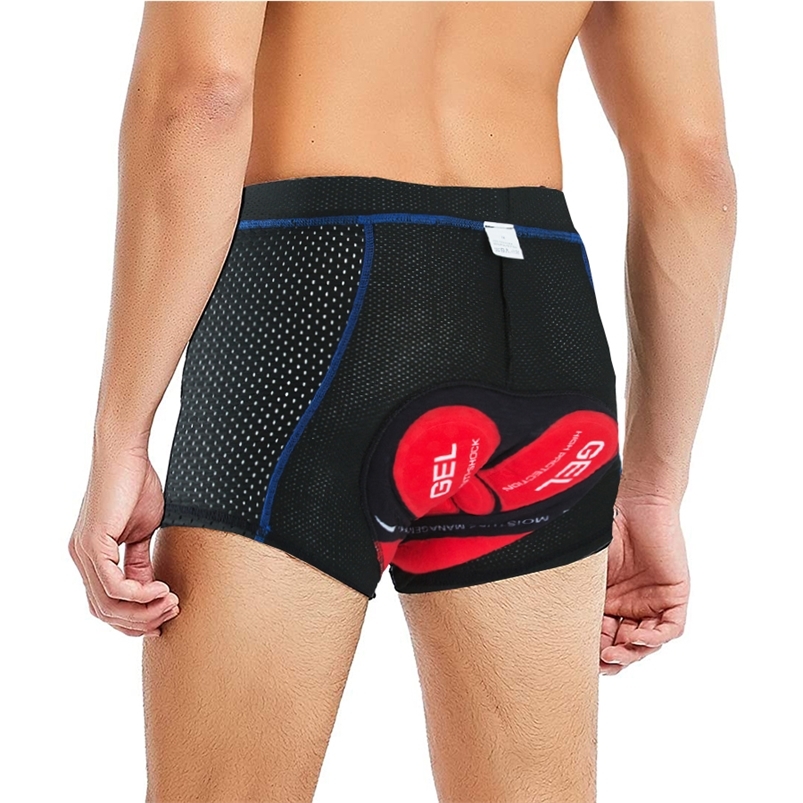 

Breathable Cycling Shorts Underwear 5D Gel Pad Shockproof Bicycle Underpant MTB Road Bike Man 220615, Pic color