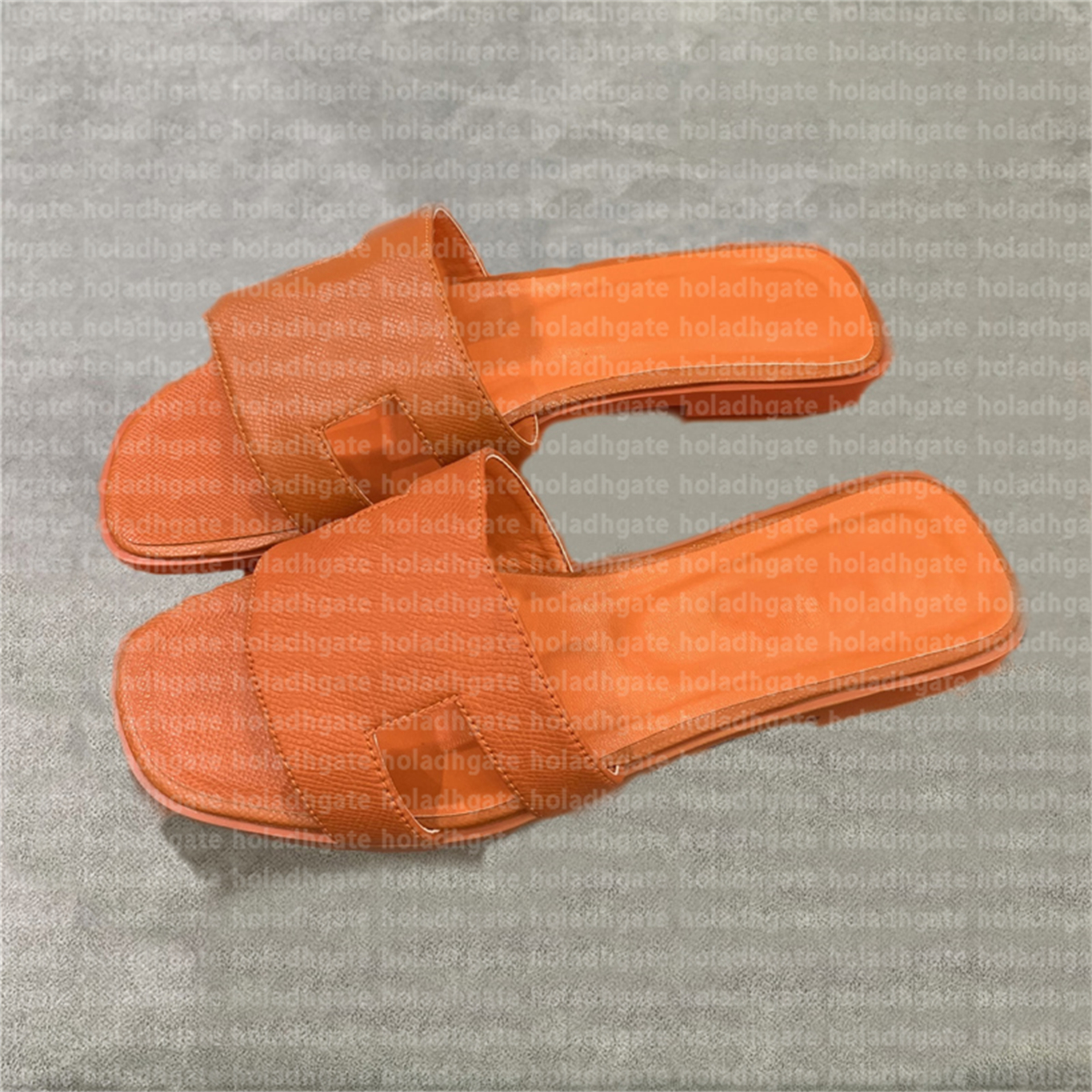 

Designer Slippers Women Sandals Luxury Shoes Ladies Low Heel Slipper Warm Loafers Slipper Temperament Genuine Leather Slide Holadhgate, #7501