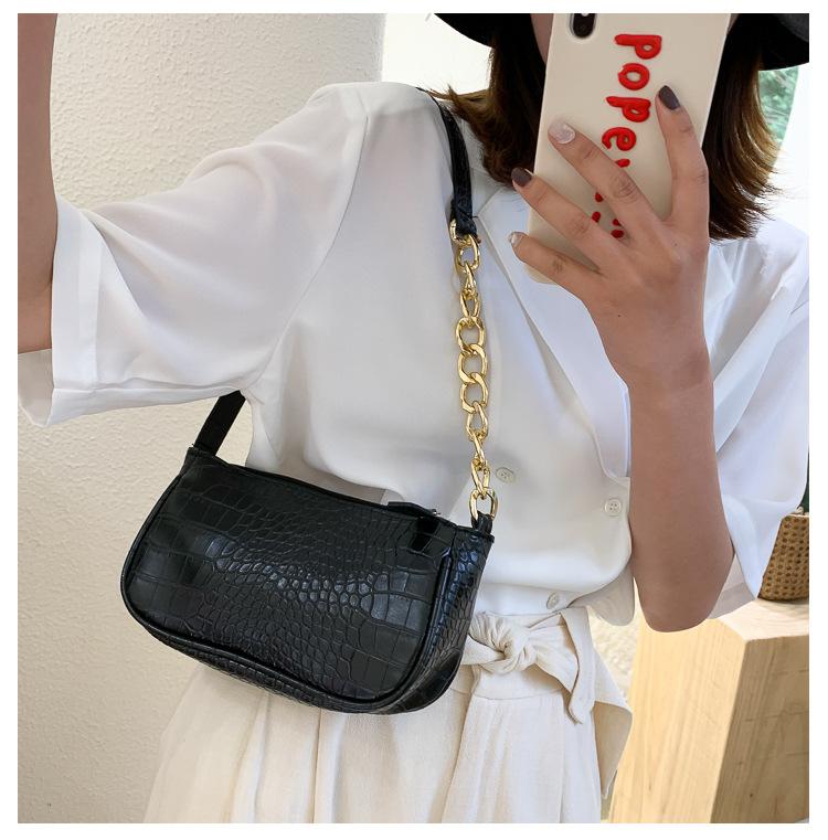 

Evening Bags Brand Ladies Shoulder Bag PU Fashion Single Party Summer Underarm Purses Handbags Luxury Designer, Black