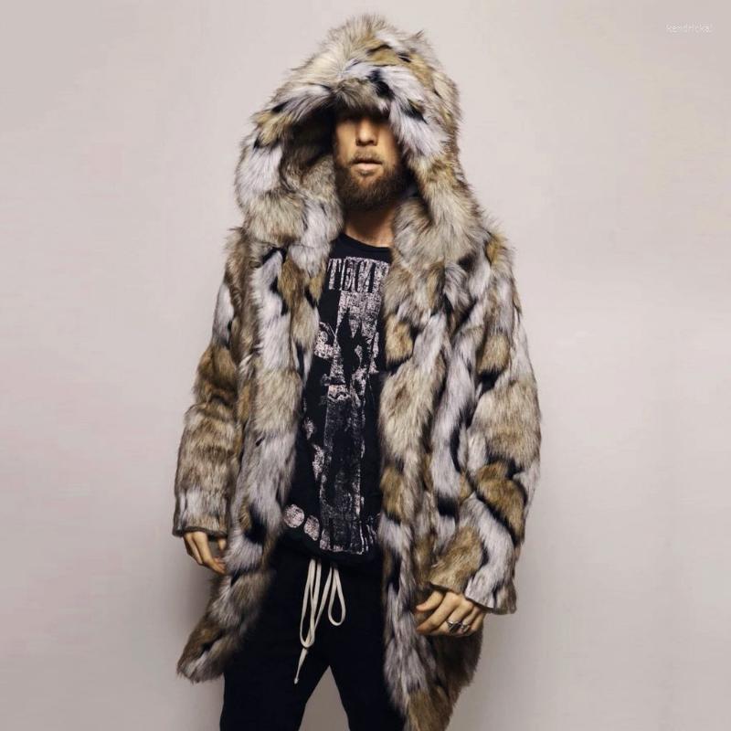 

Men's Trench Coats Parkas Men Winter Thick Warm Jacket Slim Fur Hooded Outwear Male Casual Solid Brand Clothing Big Size 4xlMen's Kend22, As shown
