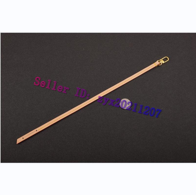 

Top Quality Bag Parts Replacement Real Vachetta Calf Leather Hanging Loop Strap For Designer Women NF Tote Luxury Lady Clutch Pouch