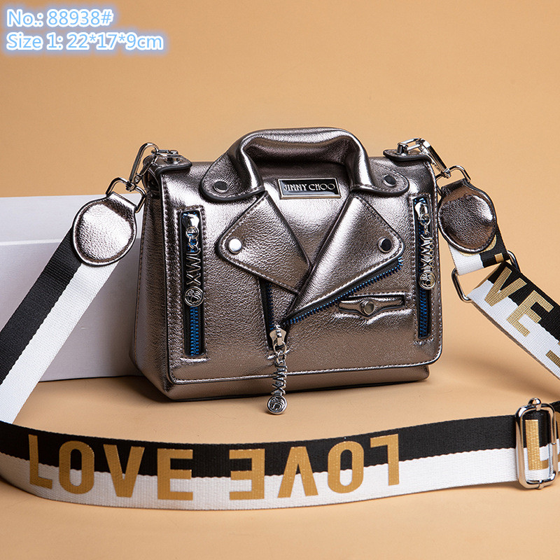 

Wholesale factory ladies shoulder bags patent leather motorcycle bag summer candy-colored mobile phone coin purse zipper decoration fashion leathers handbag, Yellow2-10025#