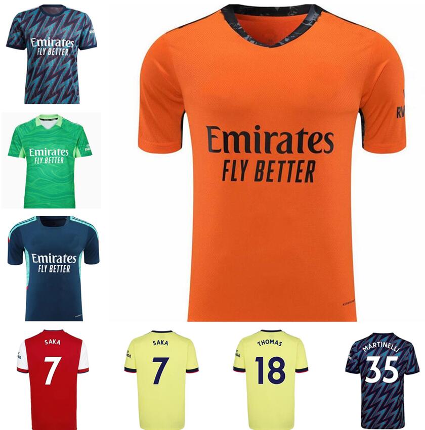 

Arsen 21 22 gunners TOMIYASU soccer jersey ØDEGAARD WHITE LENO TAVARES RAMSDALE TOMIYASU THOMAS PEPE SAKA TIERNEY HENRY SMITH ROWE 2021 2022 football shirts, Gk orange+patch