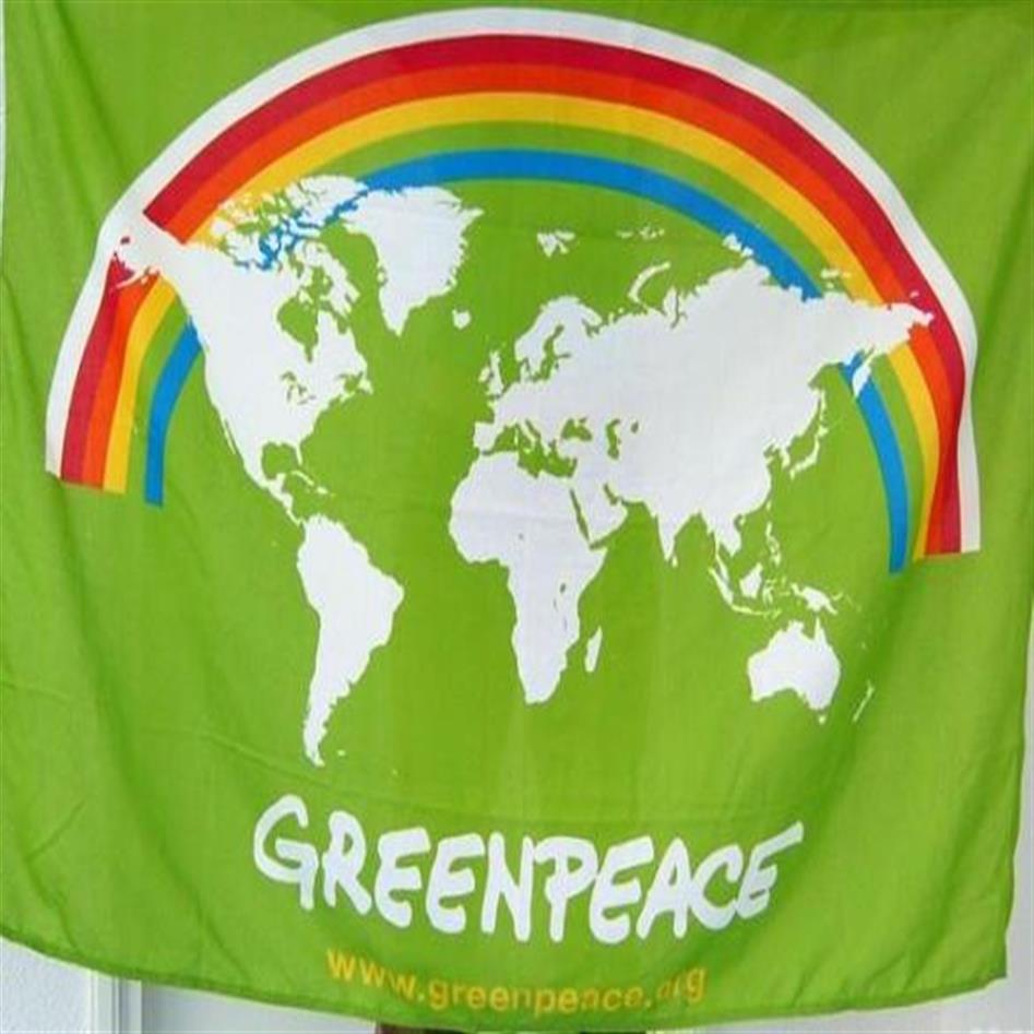 

greenpeace flag 3x5FT 150x90cm Polyester Printing Fan Hanging High Quantity Flag With Brass Grommets 314A