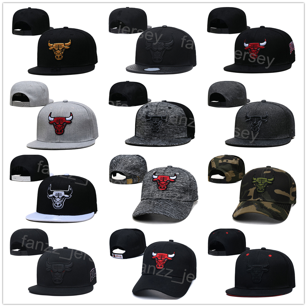 

Snapback Basketball Hat Fitted Knitted Adjustable Sport Team Ball Caps Red Black White Grey Hip Hop Young Zach LaVine Coby White Alex Caruso Elasticity Summer, Photo 1