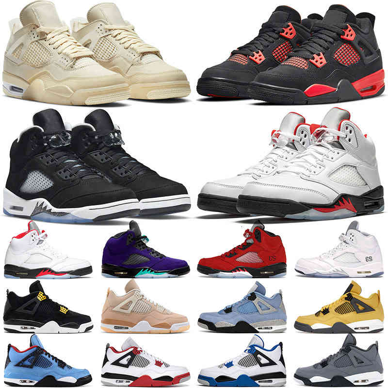 

Jumpman 4 Men Women 4s Basketball Shoes 5 5s Sneakers BlueBird Easter Red Thunder Moonlight Raging Metallic White Oreo University Blue What The Big Boys Trainers, #32
