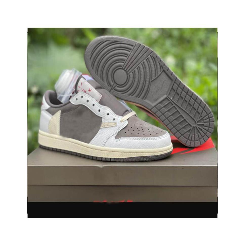 

Travis Low Reverse Mocha Men womens Basketball Shoes Cactus White Black Brown outdoor Running Sports Trainers fashion Sneakers283b