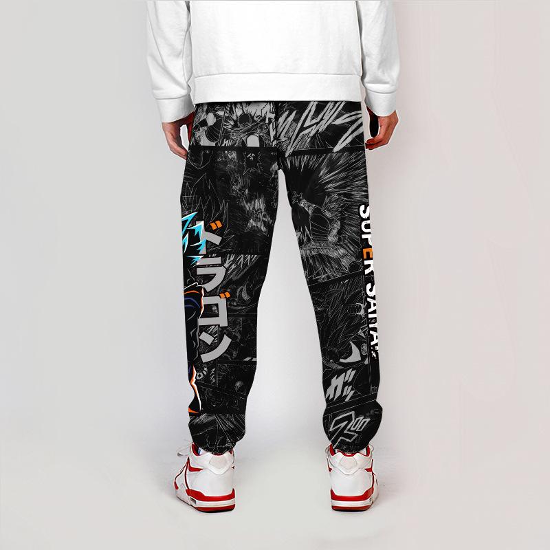 

Men's Pants 3D Print Goku Sweatpants Men/Womens Fitness Runners Spring Summer High Street Anime Fashion Boys Jogger PantsMen's