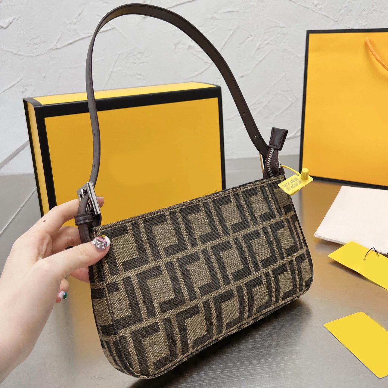 Designer Sacs à bandoulière Axillary Femmes Hobos F Lettre Haute Qualité Dames Marque Luxurys Top Mère Sac À Main 2022 Mode Sacs À Main Totes Imp