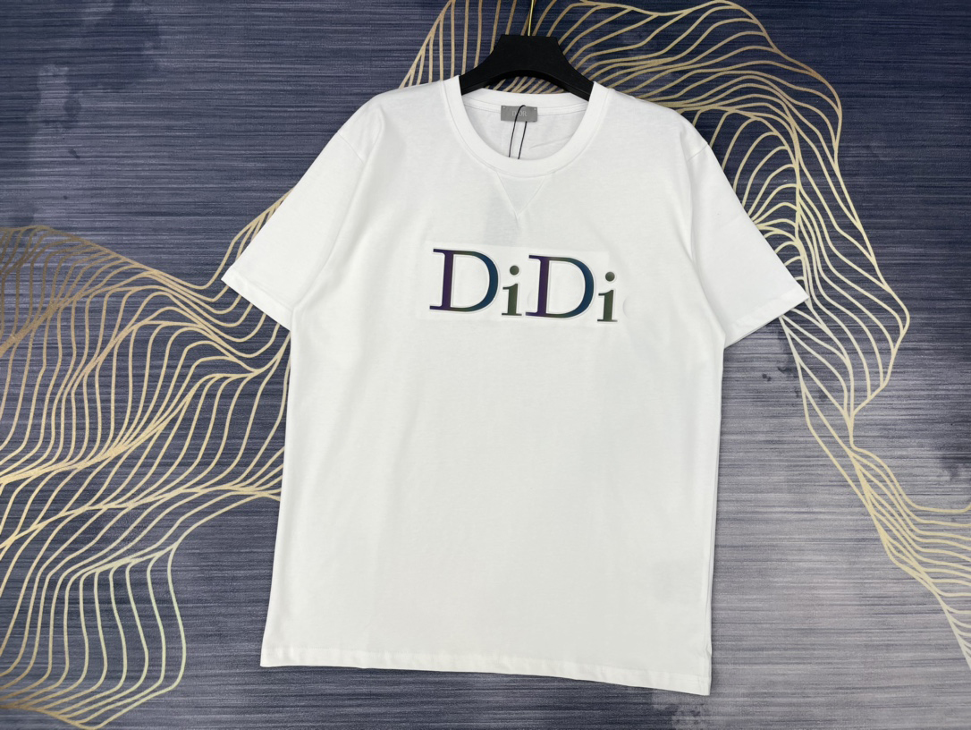 

DD Men's T-Shirts brand new letter heart T shirt sleeve women round collar short sleeve loose couple outfit men, Pink