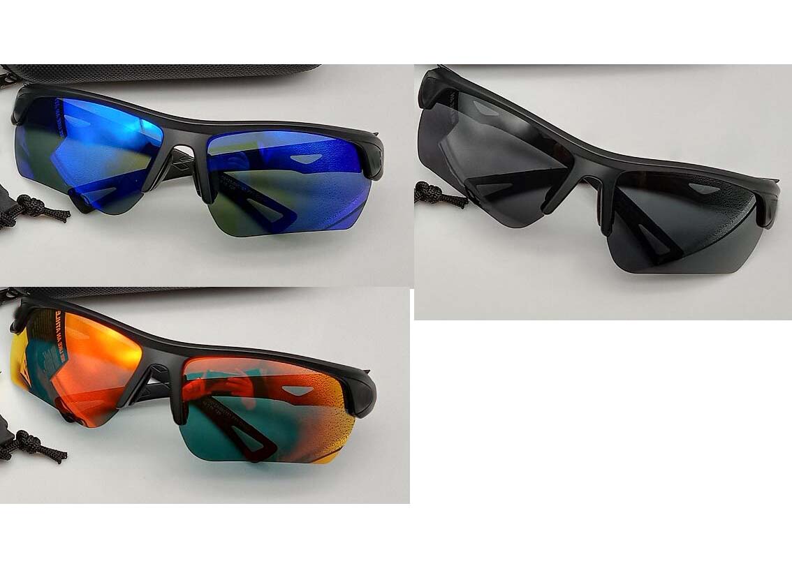 

summer fashion man Polarized sunglasses film dazzle lens sports mirror cycling glasses Goggles woman outdoor windproof sun glasse driving eyewear 4colors
