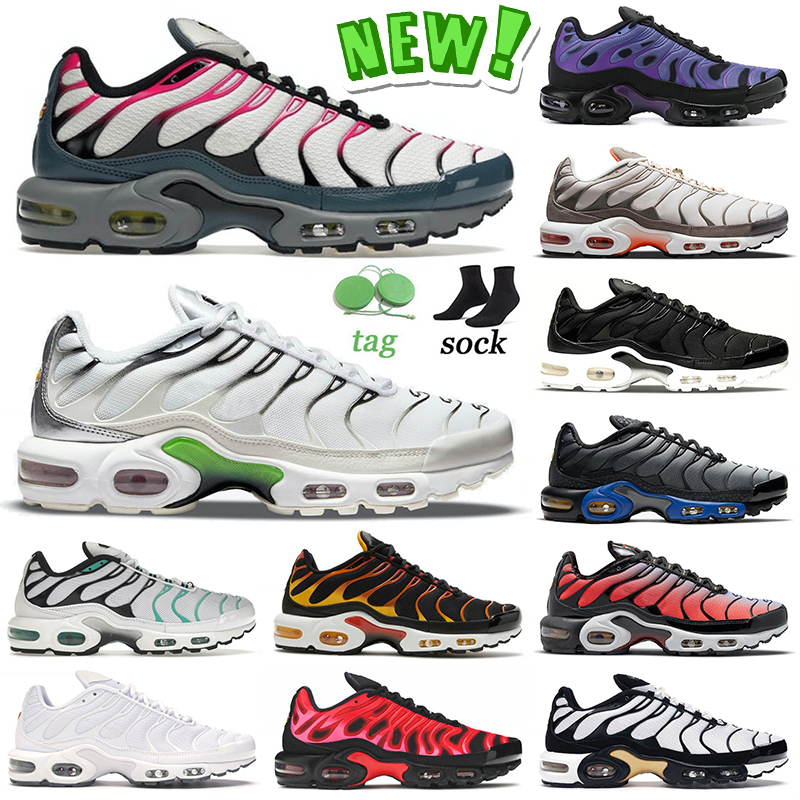 

TN Plus SE Running Shoes Tuned Cushion Sneakers Pink Teal Volt Neon Green Hyper Jade Triple White Fire Red Reverse Sunset Kiss First Use Mens Women Sports Trainers 36-46, C29 fade blue hero volt 40-46