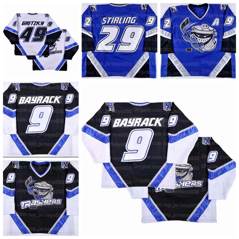 

Custom Retro Danbury Hockey Jersey Brent Gretzky Galante Scott Stirling Mike Bayrack Jon Mirasty Brad Wingfield Bren dan McCartin Rumun Ndur Stitched Jerseys, As shown