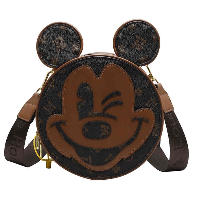 

68% OFF high quality Mouse messenger bag with pendant old Decor recommended, Coffee