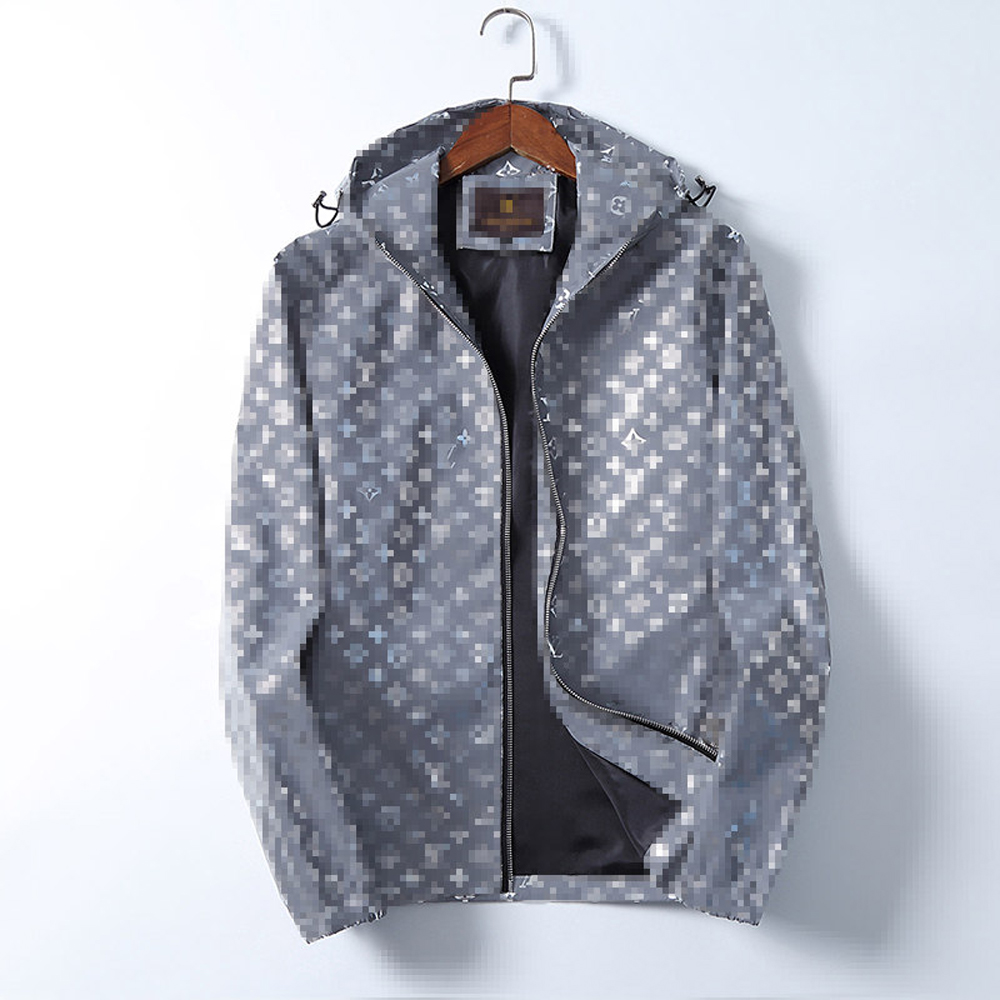 

Designer mens windbreaker jacket spring and autumn windrunner tee fashion hooded sports casual water proof zipper jackets clothing