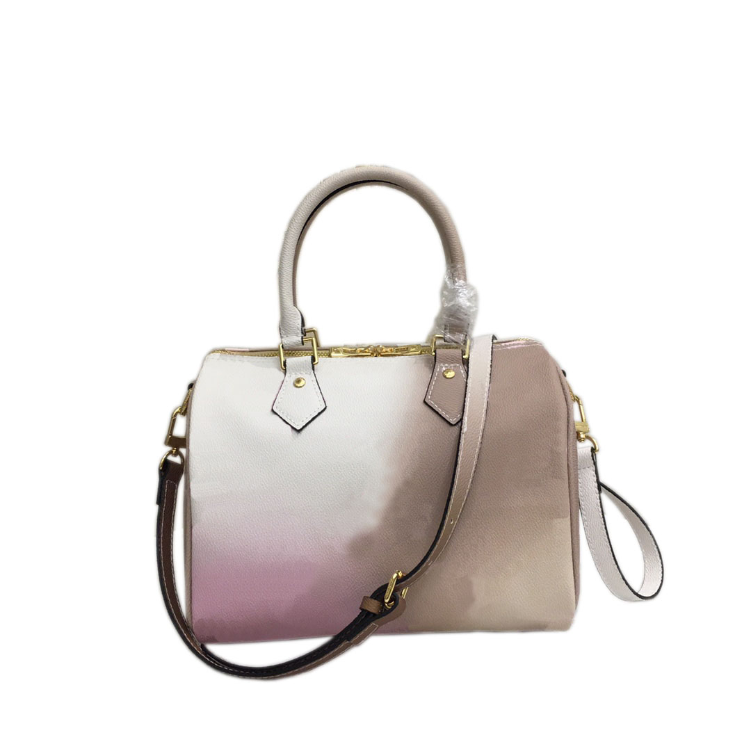 

Classic Tote Bag Clutch MM Wild at Heart onthego Handbag Purse Women Fashion Genuine Leather Shoulder Bags multi pochette accessories Leopard Print Boston Bag 40391, 3#40391