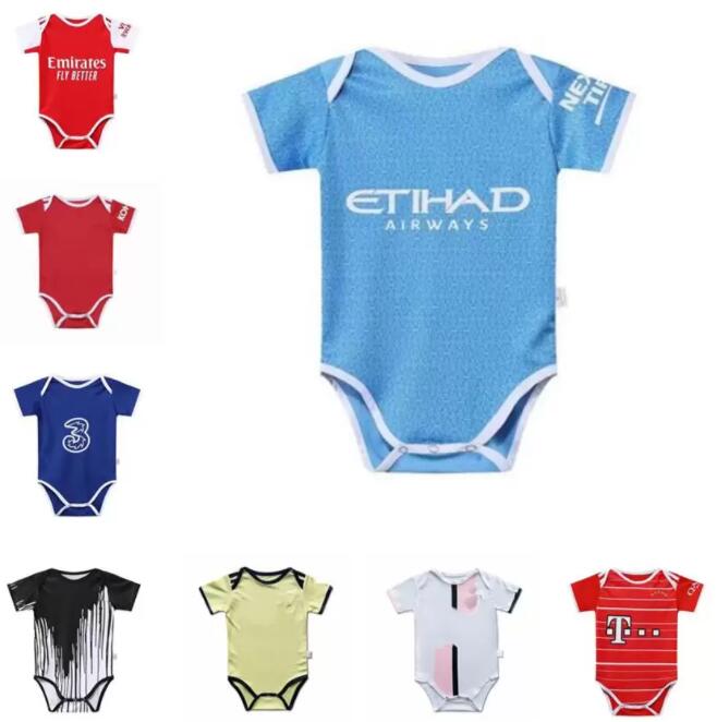 

2022 2023 6 to 18 months baby kit infant soccer jerseys kits 21 22 23 babys shirts jersey Customized kids football uniforms